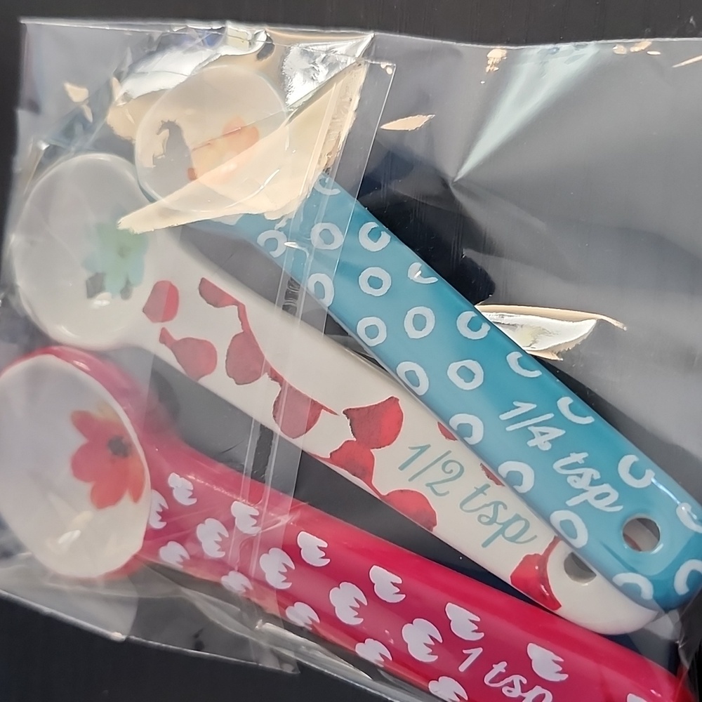 Colorful Ceramic Measuring Spoons Set - Picture 6 of 7